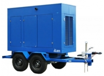 Дизельный генератор ТСС АД-75С-Т400-2РПМ19 на шасси с АВР